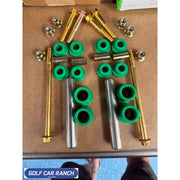 BUSHING KIT FRONT W/HDW 2013+ - CARRYALL 1500 & 1700 XRT 1550 CLUB CAR CA/XRT REPAIR PART