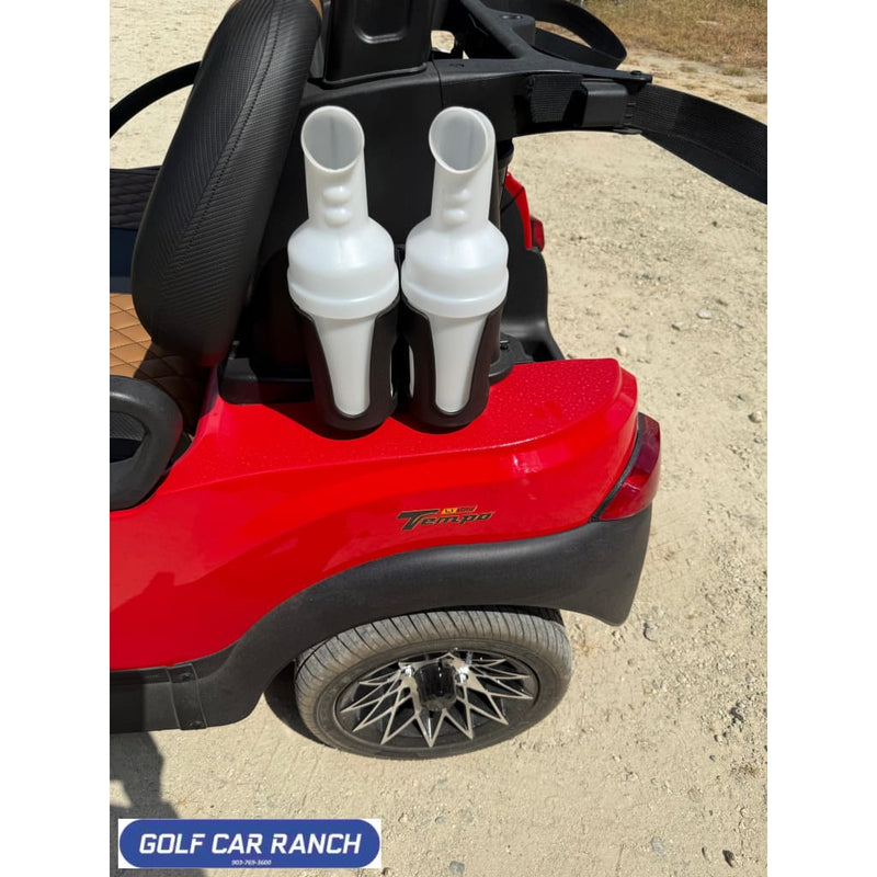Used 2P Lithium-Ion Golf Cart Vanguard Lithium Battery Rally Red - ZU2114-160757 - GOLF CAR - USED