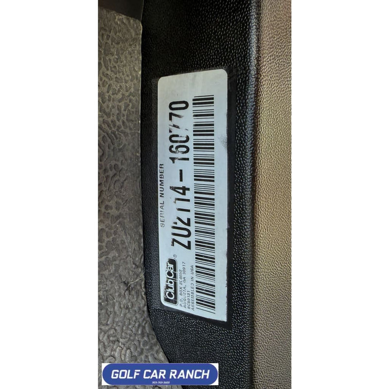 Used 2P Lithium-Ion High-Performance AC Drive Golf Cart Vanguard Lithium Battery Black - ZU2114-160770 - GOLF CAR - USED