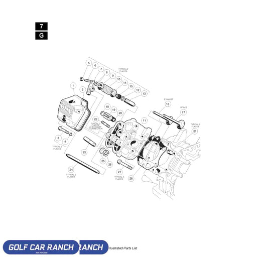 ROD PUSH SKU: 1016471 - CLUB CAR REPAIR PART