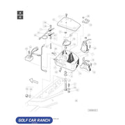 CLUB CAR LIMIT SWITCH 1014808 MICRO SWITCH