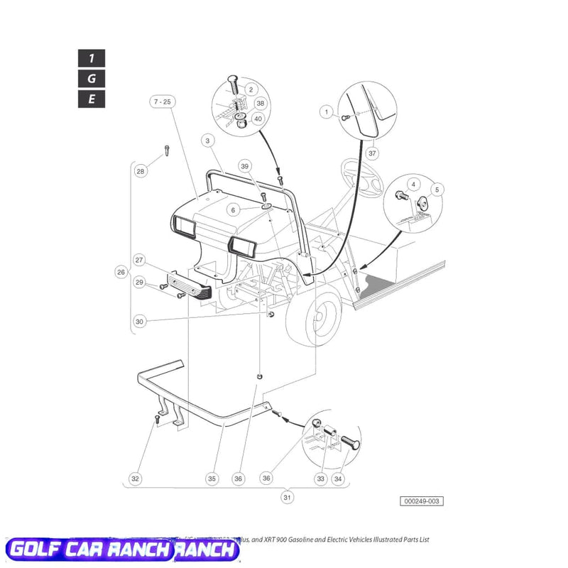 COWL, TPO -DK GRAY - 101692514