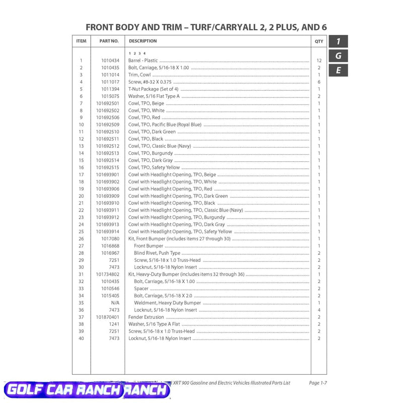 COWL, TPO -DK GRAY - 101692514