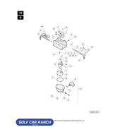 SCREW CARBURETOR M5 SKU: 103343801 - CLUB CAR CA/XRT REPAIR PART