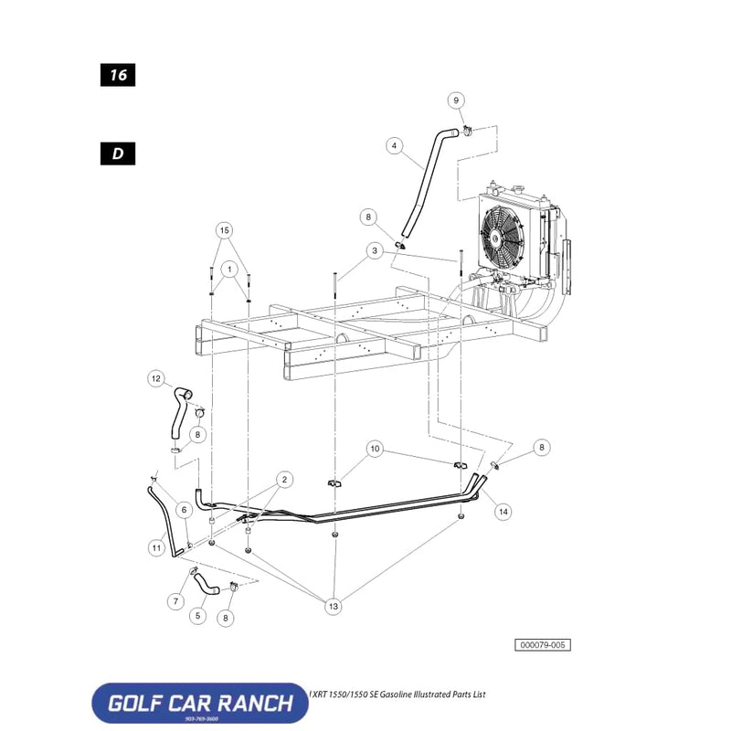 SPACER.720’’’’ SKU: 1015457 - CLUB CAR CA/XRT REPAIR PART