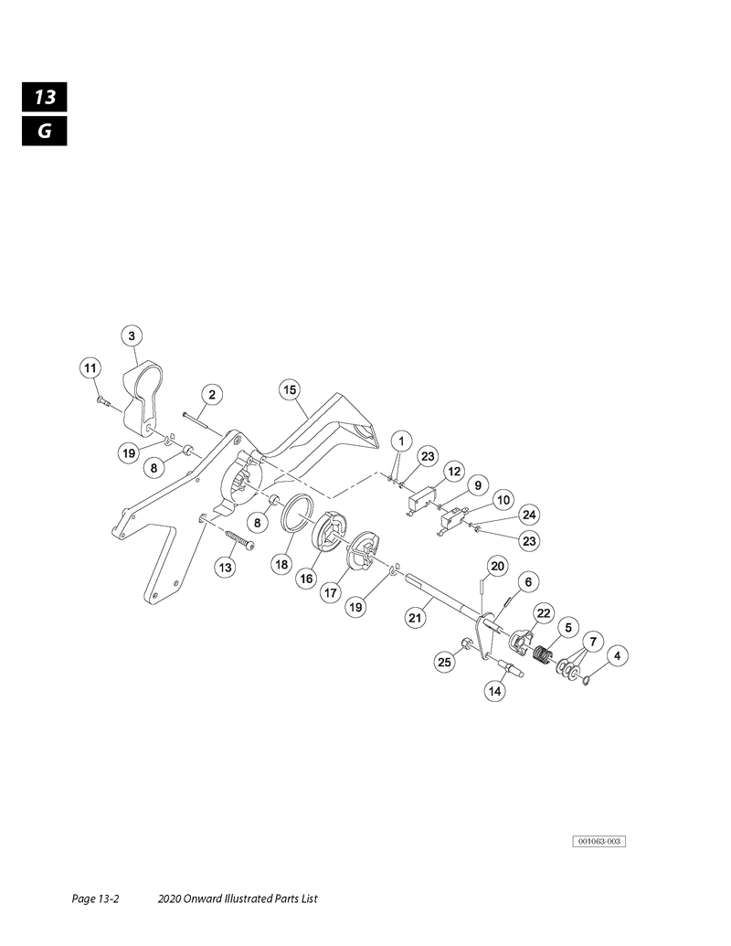 HOUSING, GAS FNR BODY SHIFT SKU: 105037501