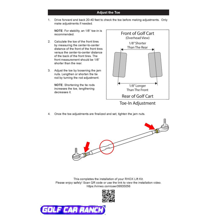 LIFT-115 Lift Kit 5" Drop Axle