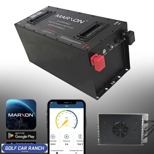 LITH-301 Marxon 51.2V 105AH Lithium LiFePo4 Battery Kit for Electric Golf Carts LITHIUM BATTERY