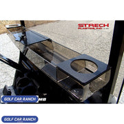 BLACK Locking Lid Golf Cart U-Shape Dash Tray Model AFM ACCESSORY