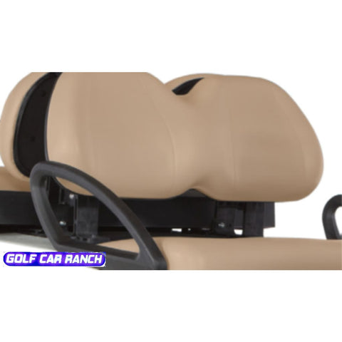 CLUB CAR OEM FACTORY SEAT CUSHIONS -STANDARD BEIGE FRONT SEAT BOTTOM - 104023421