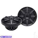 RAD-004 Speakers, SET OF 2, BOSS 5.25" Round Marine, 2-Way 150W