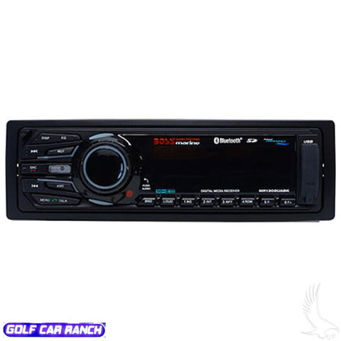 RAD-061     BOSS Dash AM/FM/MPX, Bluetooth Digital Media Receiver w/MP3 Playback, USB/SD/Aux Inputs-No Spkrs