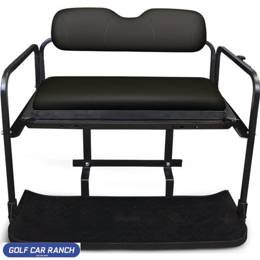 SEAT-131BLK RHOX Rhino Seat Kit Black Club Car Tempo Precedent 04+ ACCESSORY - REAR SEAT KIT