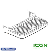 ST-717-IC Caddie Padel for ICON Golf Carts BODY PARTS