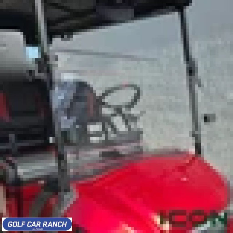 2-Piece Folding Windshield for ICON i20X i40X and i60LX Golf Carts - AFM ACCESSORY
