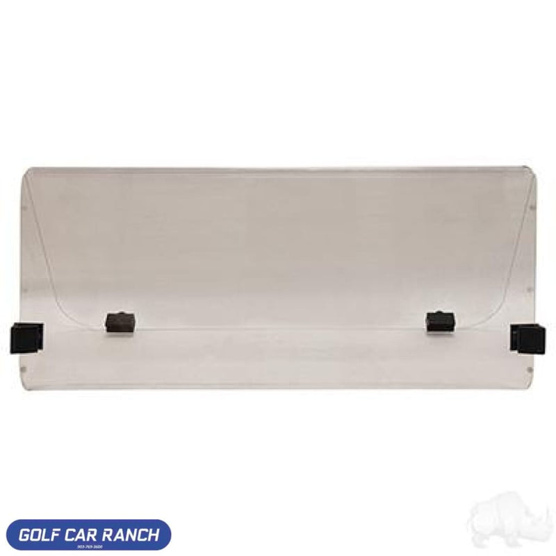 Windshield Club Car Ds Old 84-99 Clear For Cars With Silver Struts