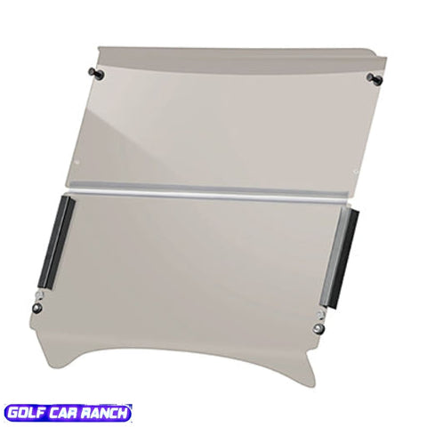 DoubleTake Acrylic Windshield with Magnetic-Catch, Factory Body, Club Car Precedent 04+, Tinted