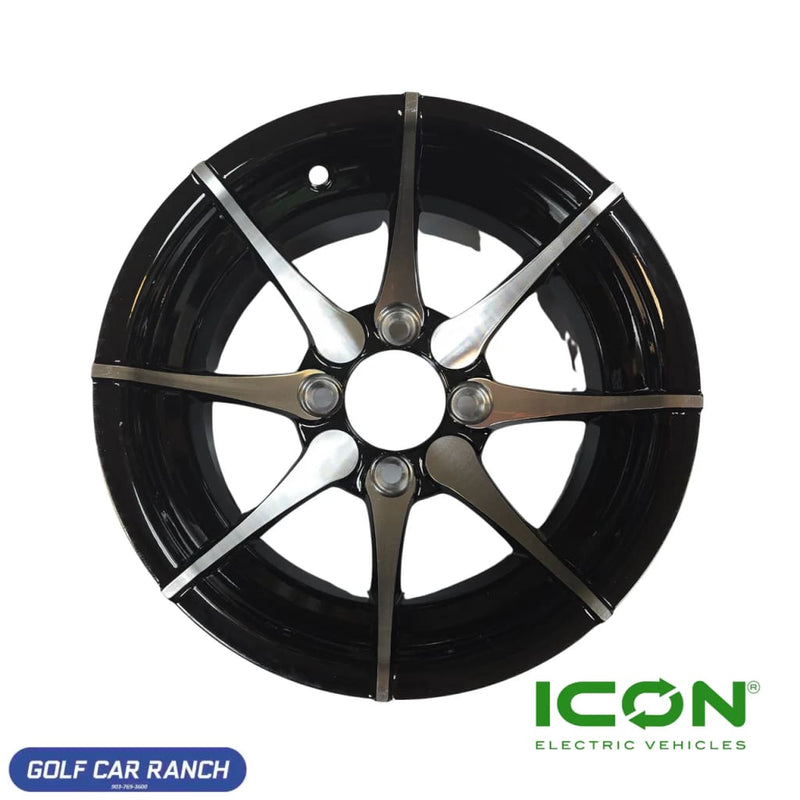 WT-104-IC 12’’ Wheel for ICON Golf Carts WHEEL