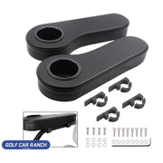 Golf Cart Armrest with Cup Holder No Drilling Golf Cart Armrest for Round Bracket Armrest 1 1/4 Size ARM REST