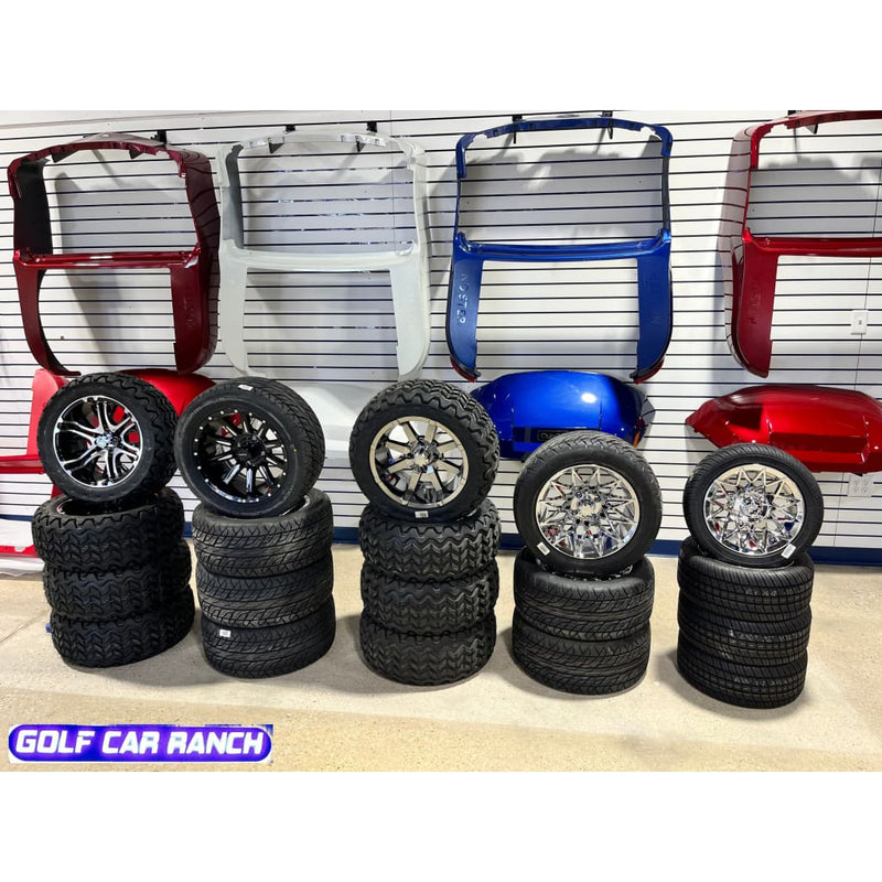 ROUE DE CHARIOT DE GOLF PERSONNALISÉ AERION 14"