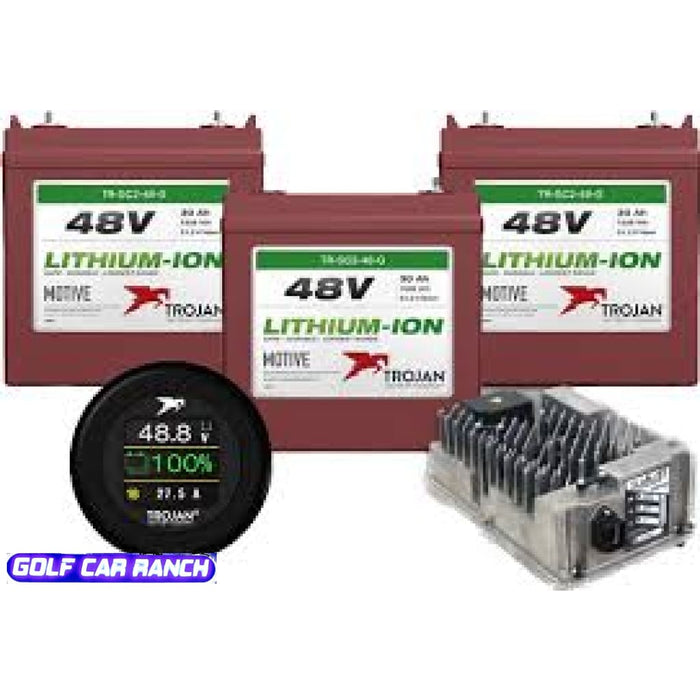 Trojan Lithium 48 Volt 3 Pack Bundle