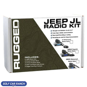 Two-Way GMRS Mobile Radio Kit,Jeep Wrangler JL JLU and Gladiator JT 2-WAY RADIO