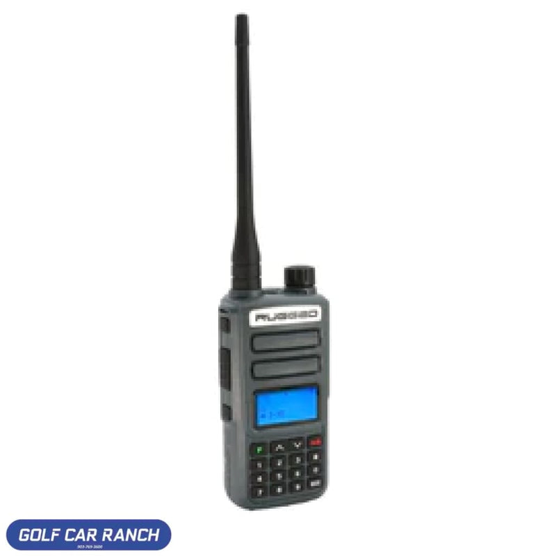 Handheld Rugged GMR2 PLUS GMRS with FREE Long Range Antenna Grey Handheld Radio