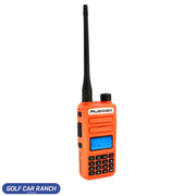 Handheld Rugged GMR2 PLUS GMRS with FREE Long Range Antenna Safety Orange Handheld Radio