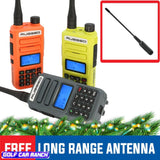 GMR2 PLUS GMRS portable et robuste avec antenne longue portée GRATUITE