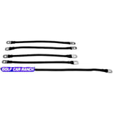 Cable Set Ezgo 36 & 48 Volt For Batteries 6 Gauge Battery Cable Set. Includes Four 9 And One 12