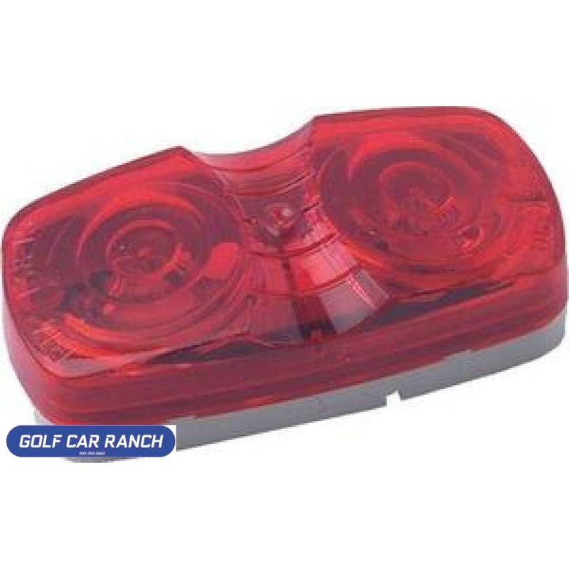 TAILLIGHT #1211D RED SINGLE WIRE 4X2 (2477H) LIGHTING AQCCESORIES