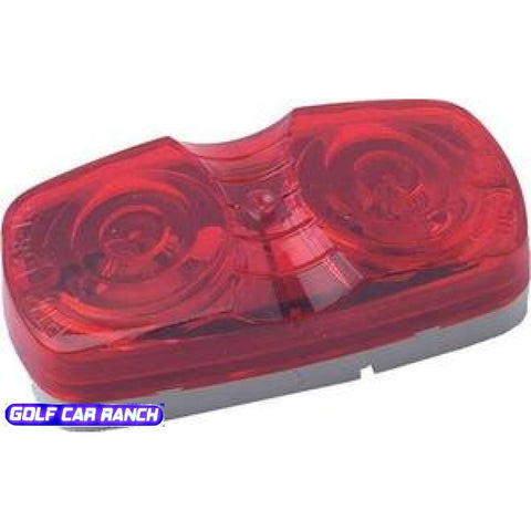 TAILLIGHT #1211D RED SINGLE WIRE 4X2 (2477H)