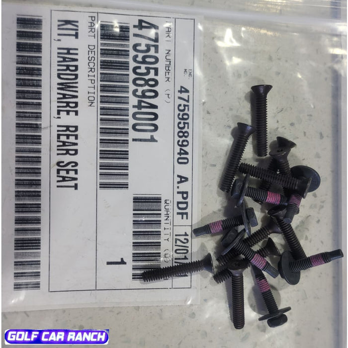 47595894001 KIT, HARDWARE, REAR SEAT