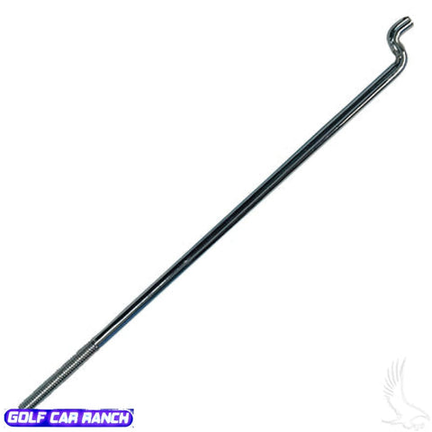 Battery Hold Down Rod, Z-hook 11.625", Club Car DS Electric 81+