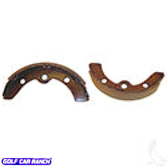 BRK-013 BRAKE SHOES, SET OF 2, LONG, EZGO, CLUB CAR, YAMAHA