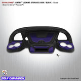 Sentry Locking Storage Dash - Doubletake® Yamaha® Drive Purple Metallic Insert