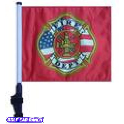 Fire Department Golf Cart Flag