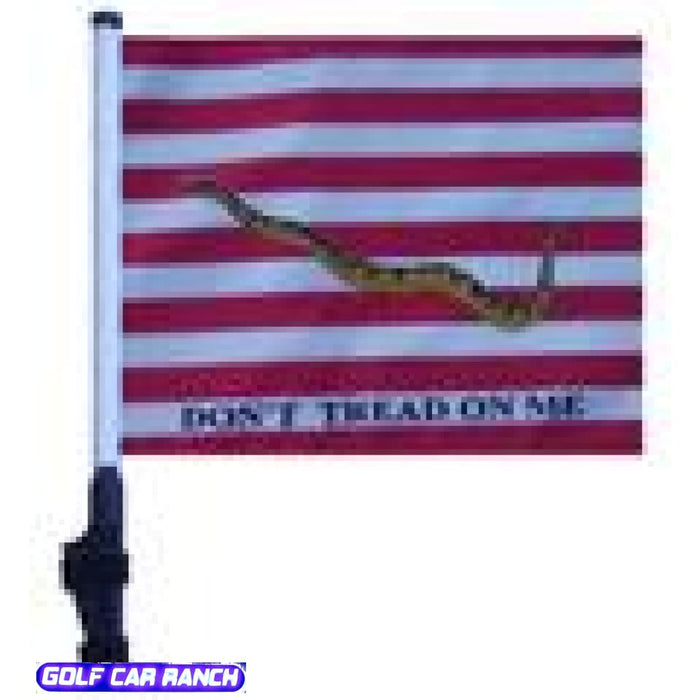 First Us Navy Jack Golf Cart Flag