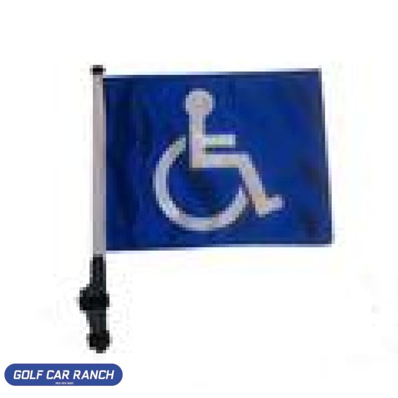 Handicapped Golf Cart Flag