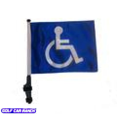 Handicapped Golf Cart Flag