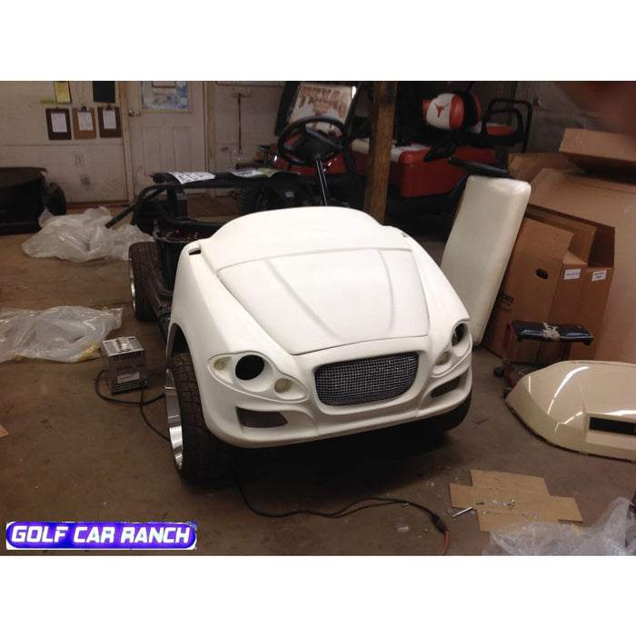 Jaguar Front Cowl For Club Car Precedent Custom Body Kit