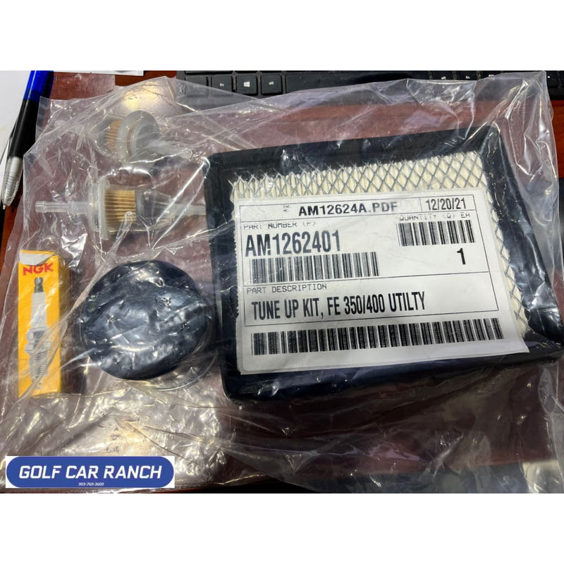 AM1262401 Tune Up Kit Club Car FE350/400 Utility 4 cycle with oil filter (carburetor) TUNE UP KIT