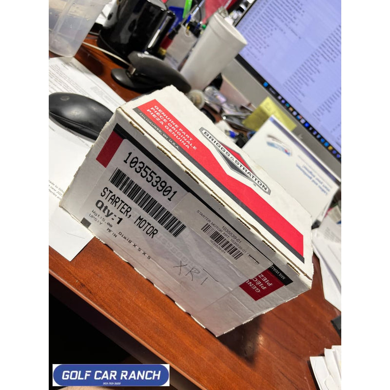 STARTER MOTOR XRT CARRYALL BOBCAT; 103553901 STARTER/GENERATOR