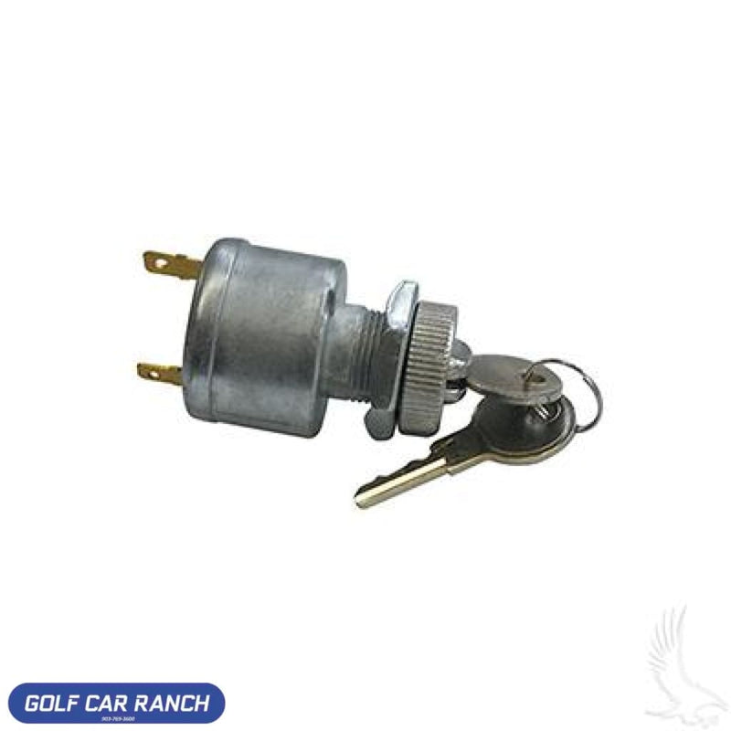 Key-59 Key Switch 2 Terminal E-Z-Go 81+ IGNITION SWITCH