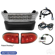 Light Kits Club Car Precedent 08.5+ W/ 8V Batteries. Basic Led Light Bar Kit - Includes Wiring