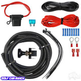 Led Light Bar White Wiring Kit Utility W/push-Pull Switch & 12 Wire