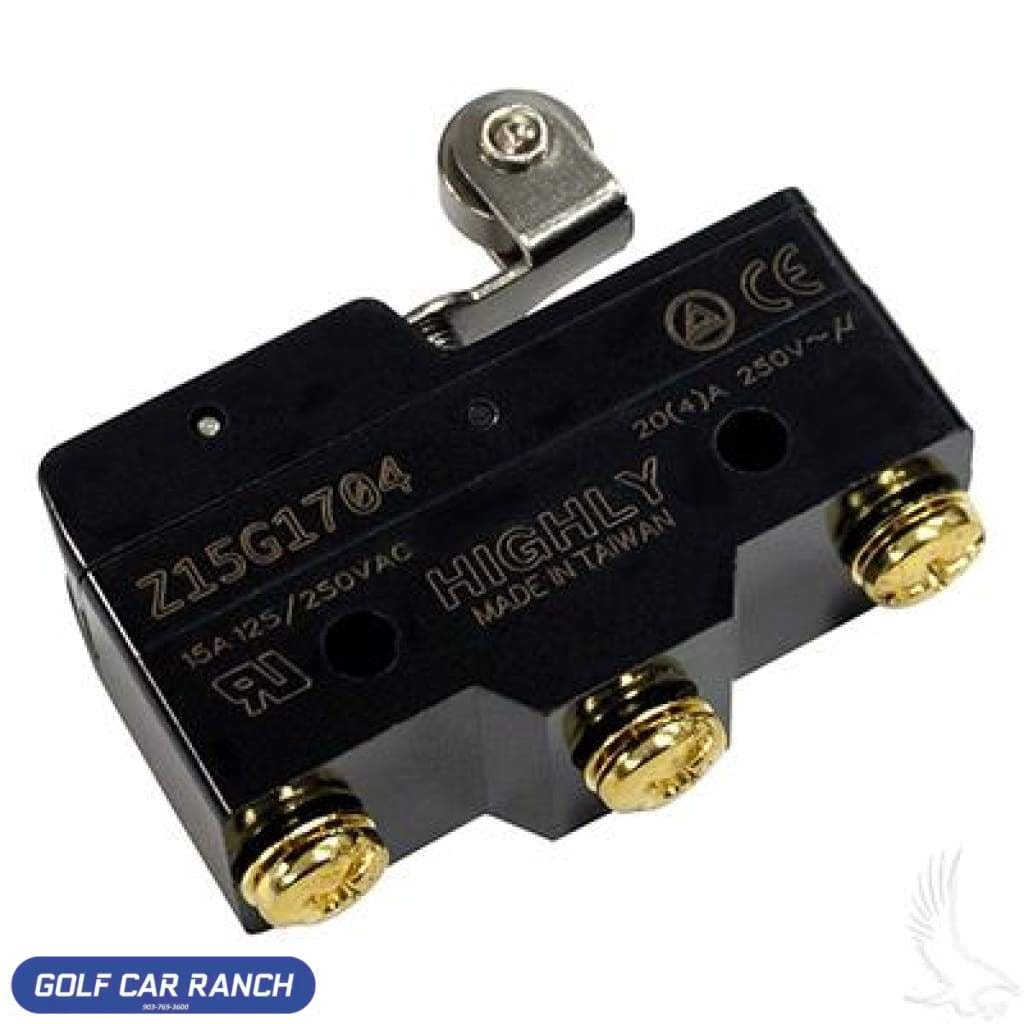 795 MICRO SWITCH, 3 TERMINAL - ROLLER — GOLF CAR RANCH