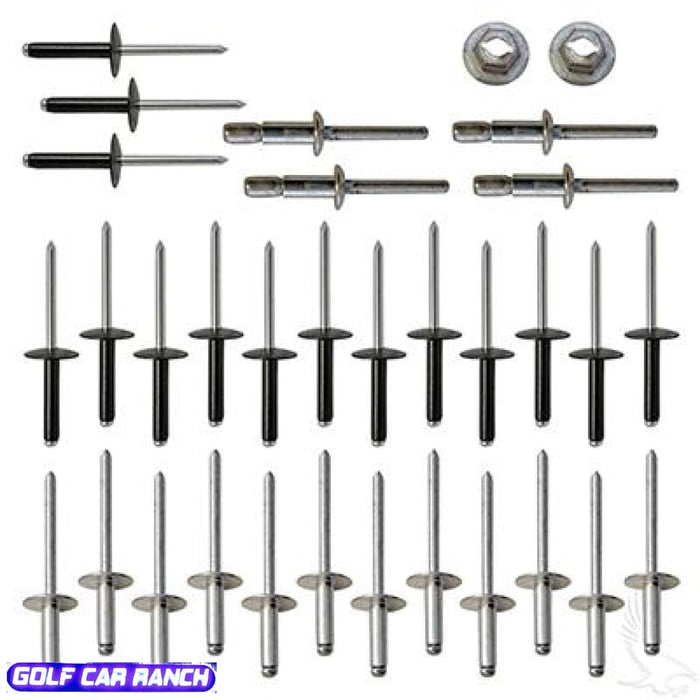 Rivet Kit Body E-Z-Go Txt Rivets