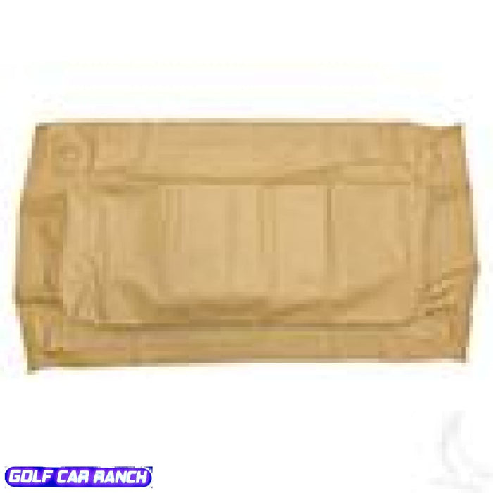 SEAT BOTTOM COVER, EZGO TAN (SEAT-0014)