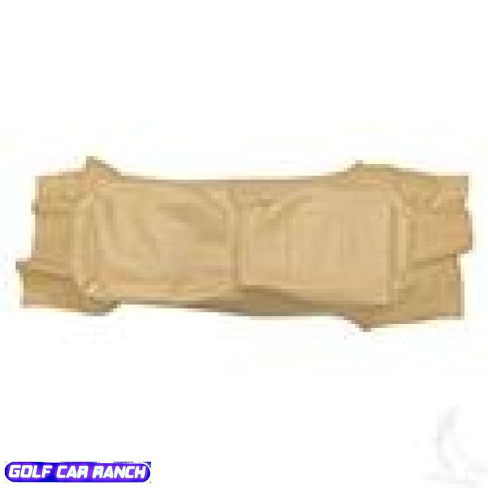 SEAT BACK COVER, EZGO TAN (SEAT-0015)